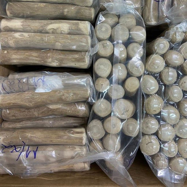 Dog toys Pet Product/ Bone Wood Dog Treats made from !100% natural coffee wood- Ms Tammy +1 763 353 5245