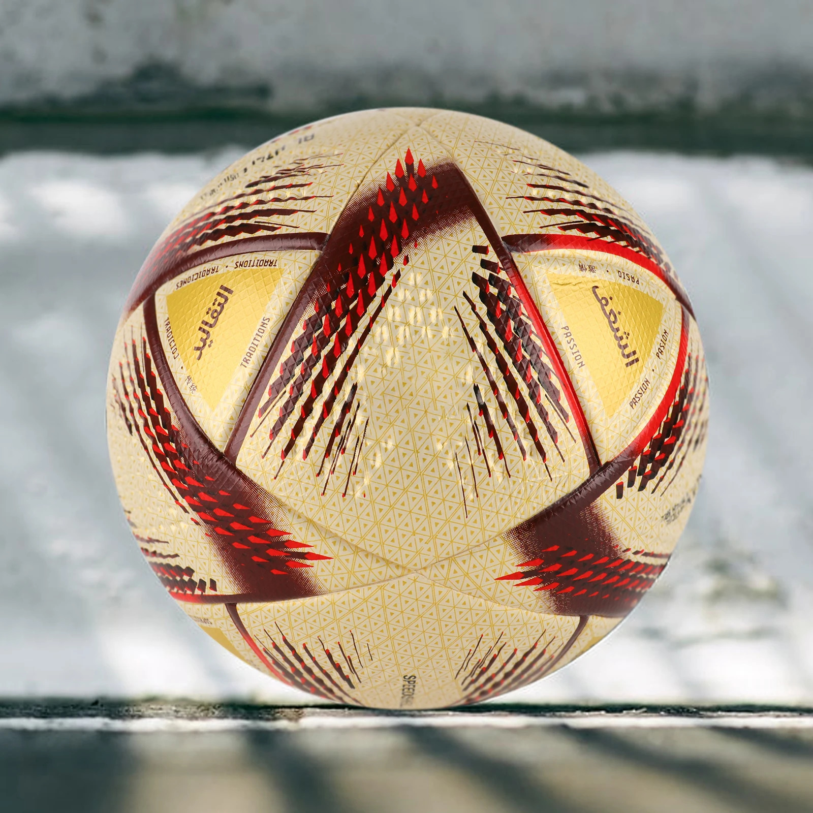 Qatar Finals High Quality Football Match Size 5 PU Material Wear resistant Match Training Qatar World Cup Football Match 241106