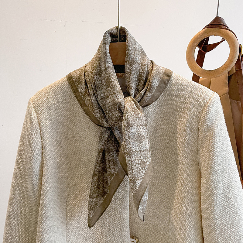 High quality fashion design,cotton linen square silk versatile small scarf for women in spring and autumn, headscarf, scarf, decorative temperament he