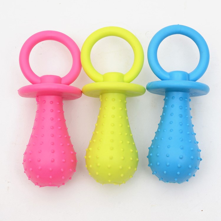 Wholesale TPR Dog Puppy Chew Toy Durable Rubber Dog Toys With Bell Multi-Style Teeth Cleaning Toys For Dog