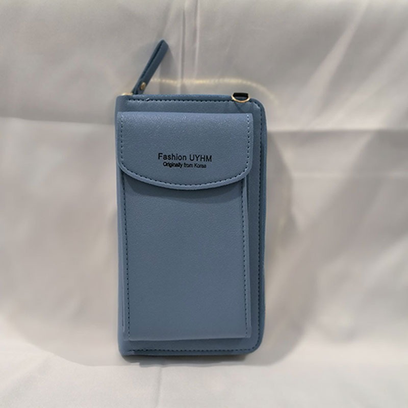 Female fashion mini satchel new mobile phone bag is easy to travel with students multi-card location wallet card bag