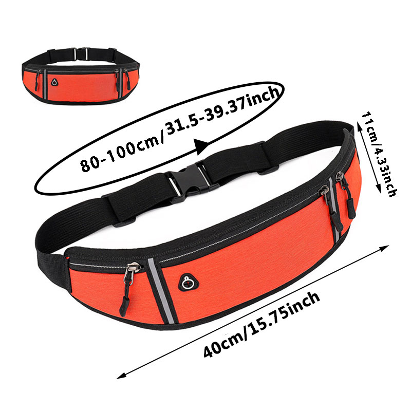 Fitness Cycling Walking Waist Bag Running Phone Bags Unisex Outdoor Equipment Waterproof Invisible New Crossbody Chest Packet