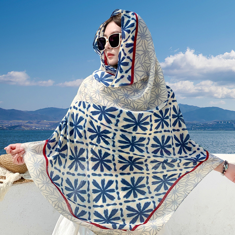 High quality fashion design,Female Ethnic Style Tourism Shawl Desert Scarf