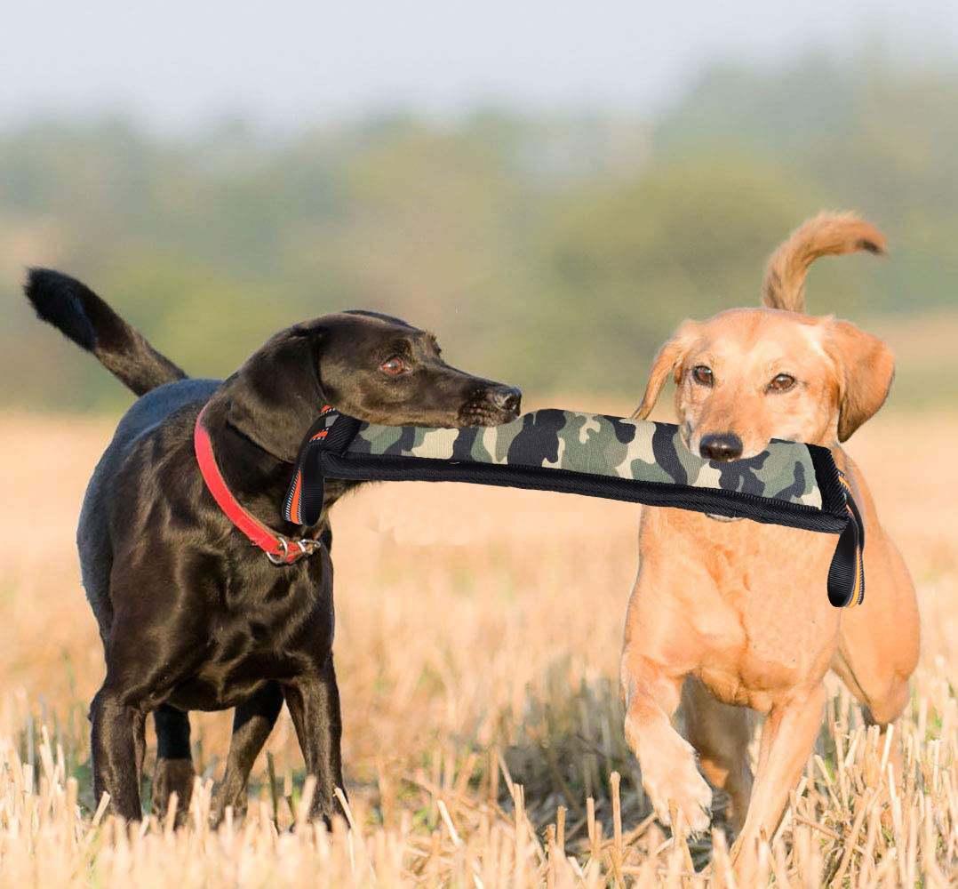 New arrivals interactive durable dog bite tug pillow training bite tug stick for large medium breed dog and puppy,dogs supplies