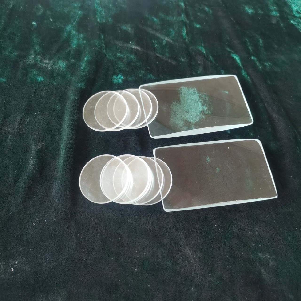 Manufacturer supplies 3cm 5cm 10cm biconvex turbine convex glass lenses optical lenses