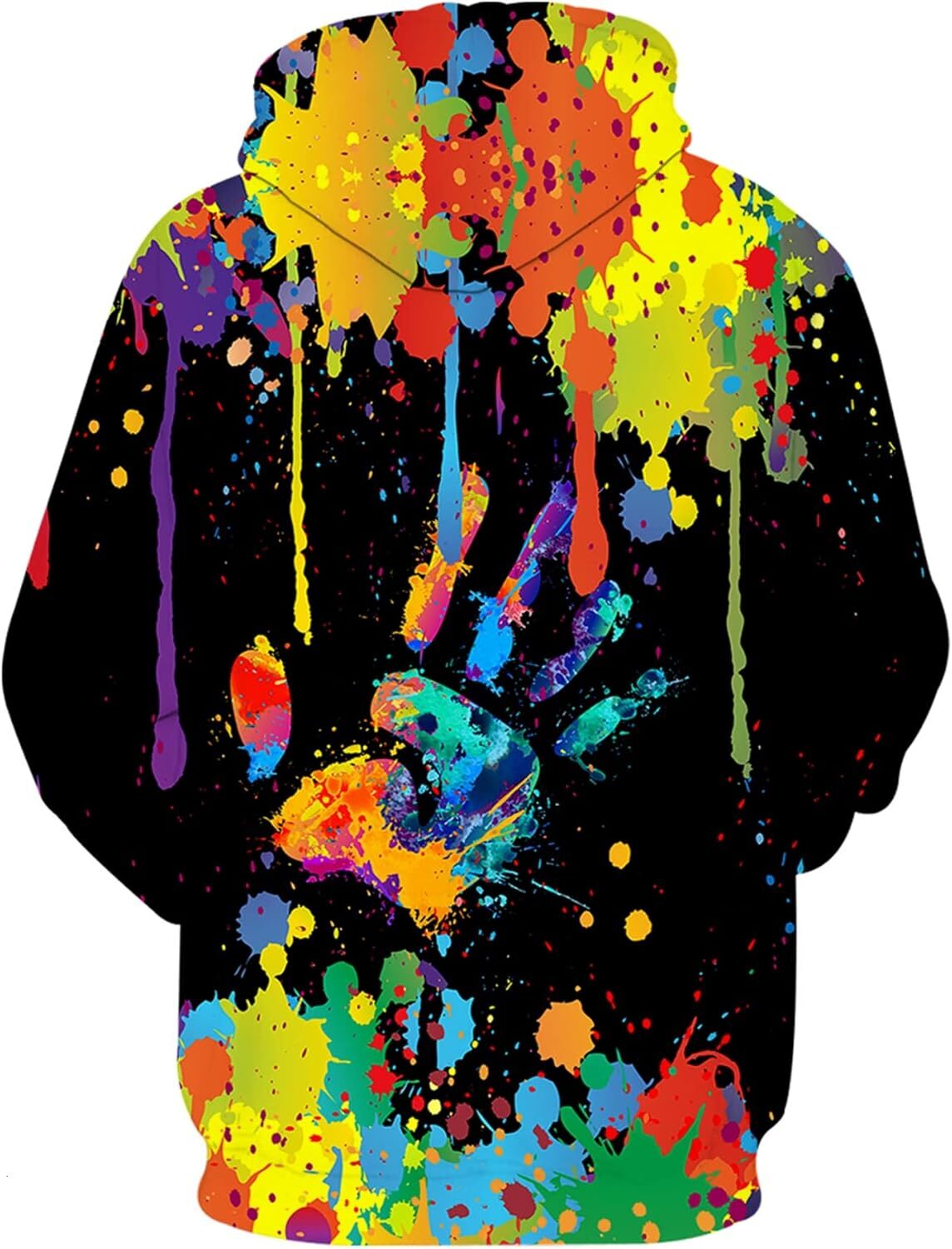 Hoodie for Mens Womens Unisex Realistic 3D Print Galaxy Pullover Hooded Sweatshirt Hoodies with Big Pockets Graphic Fashionable colorful patterns