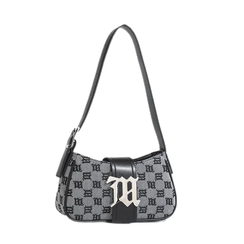 New Fashion Tote Bags for Women 2024 MISBHV Handbags Large Capacity Pu Leather Shoulder Female Casual Underarm Bag designer bag