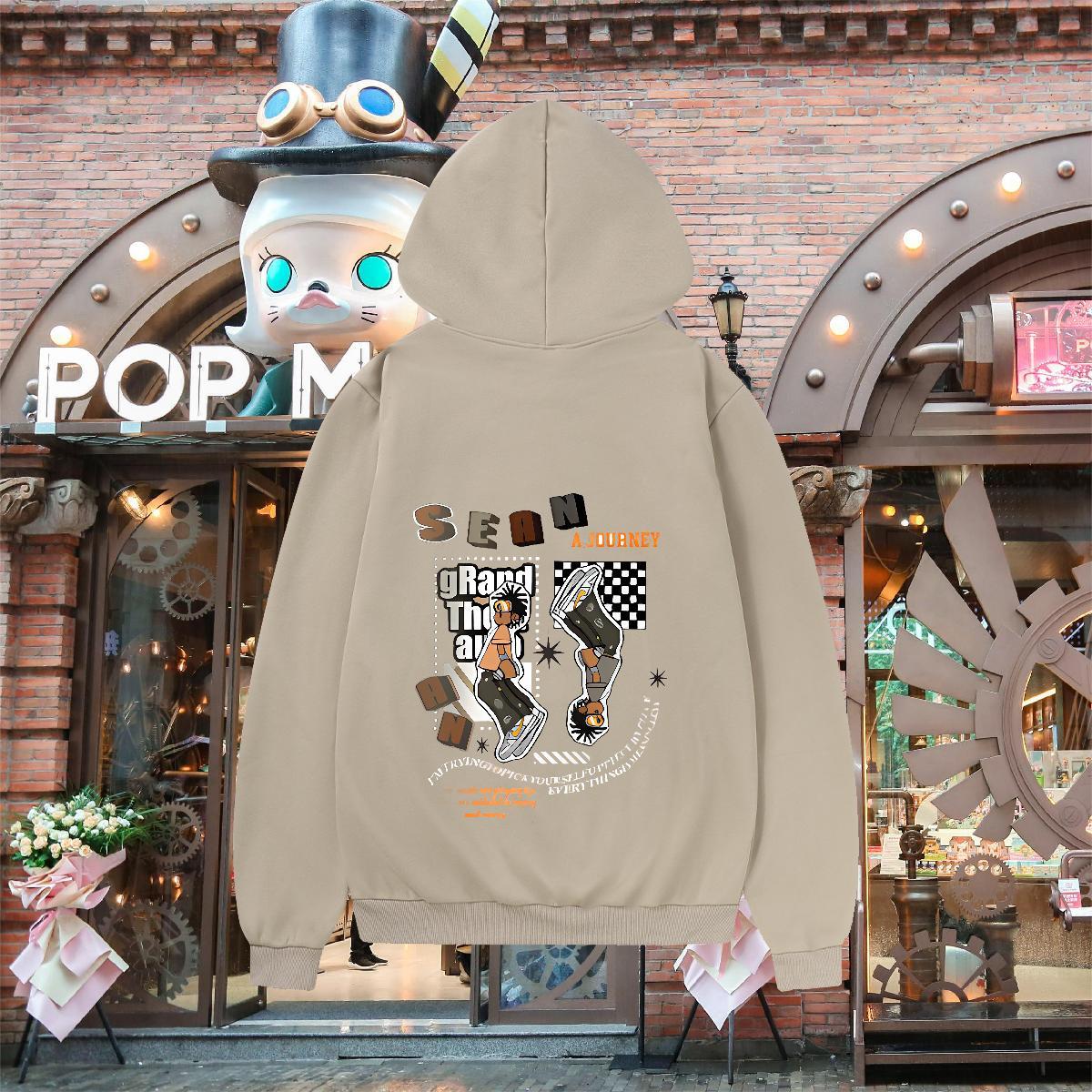 2024 Hoodie For Man Breathable Long Sleeve Unisex Men Hoodie Oversized 2XL 3XL Clothes Sports Casual Thick Plush