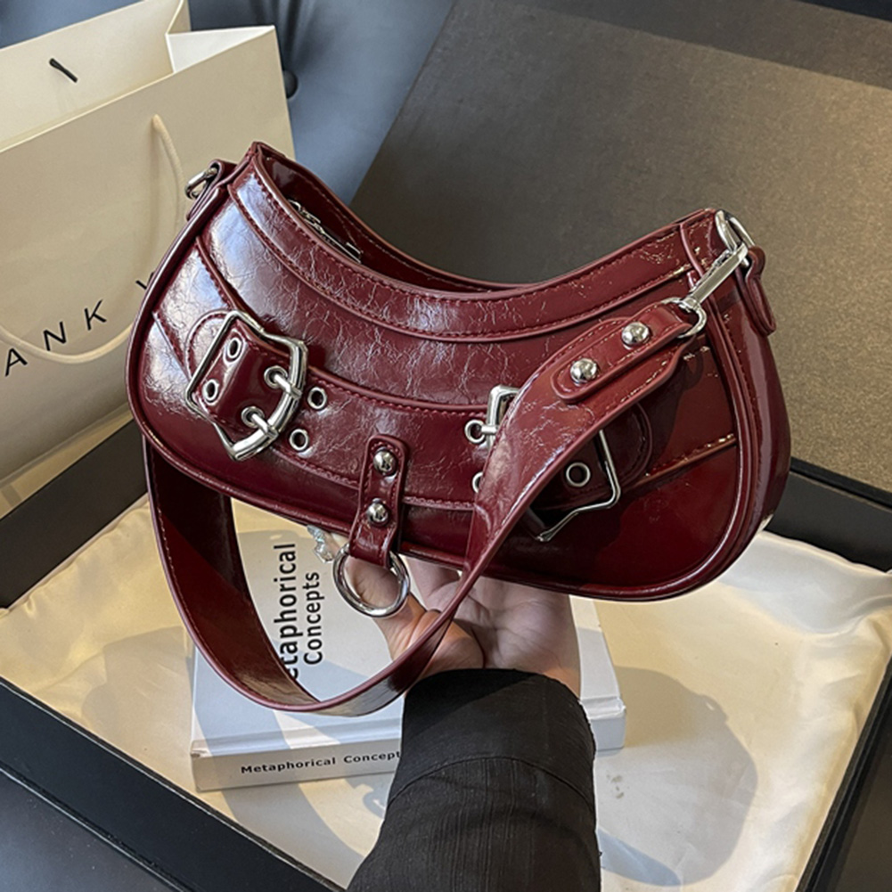 Y2k Satchels Spicy Purses for Girls Wallets Scorching Styling PU Leather Chic Hobo Bag Clutch Tote Shoulder Bags for Women