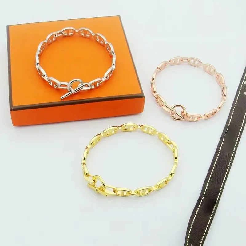 Classsic Designer Bracelet Bangle Letter Gold Bracelets Woman Fashion Jewelry