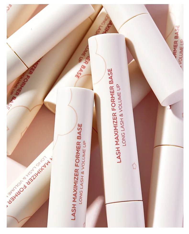 Judydoll mascara primer modeling liquid waterproof curl set liquid waterproof long thick fine brush eye black 241107