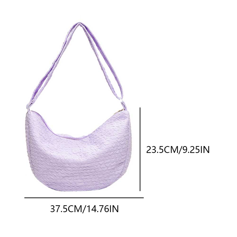 Crossbody Bag for Women with Adjustable Strap Crescent Bag Trendy Everyday Sling Bag Casual for Sports Travel Shopping
