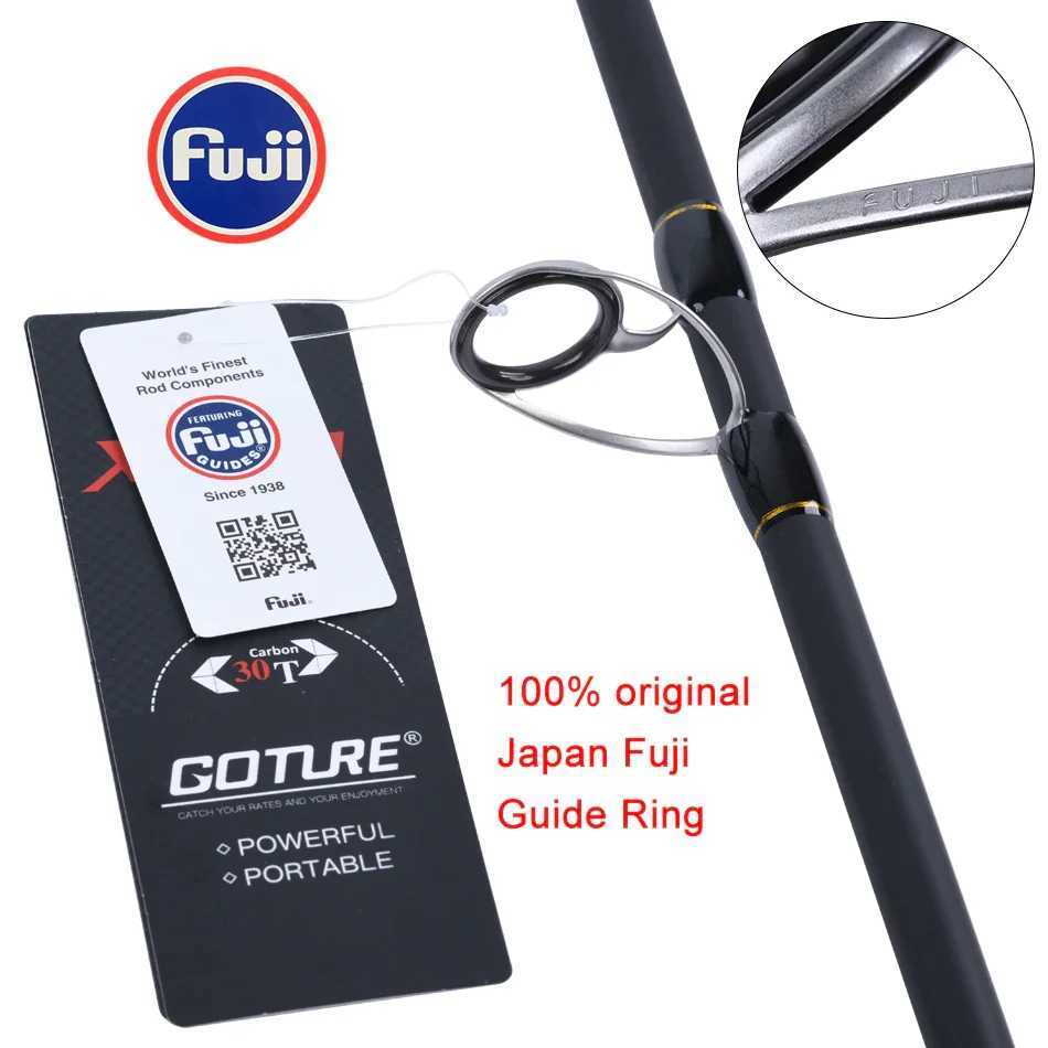 Got Xceed 1.98-3.6m Fuji guide ring Caen rotary casting fishing rod M/MH power bait rod 4-piece travel rod with tube bag W241108