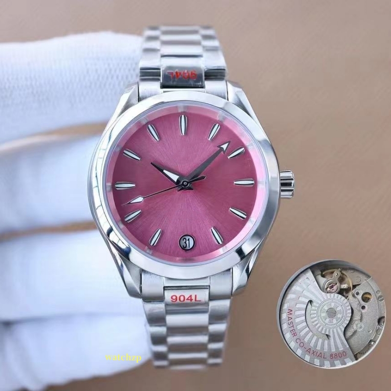 luxury watch 34MM automatic machinery movement watches hight quality women watch full Stainless Steel sapphire Super Luminous lady fashion watches Montre