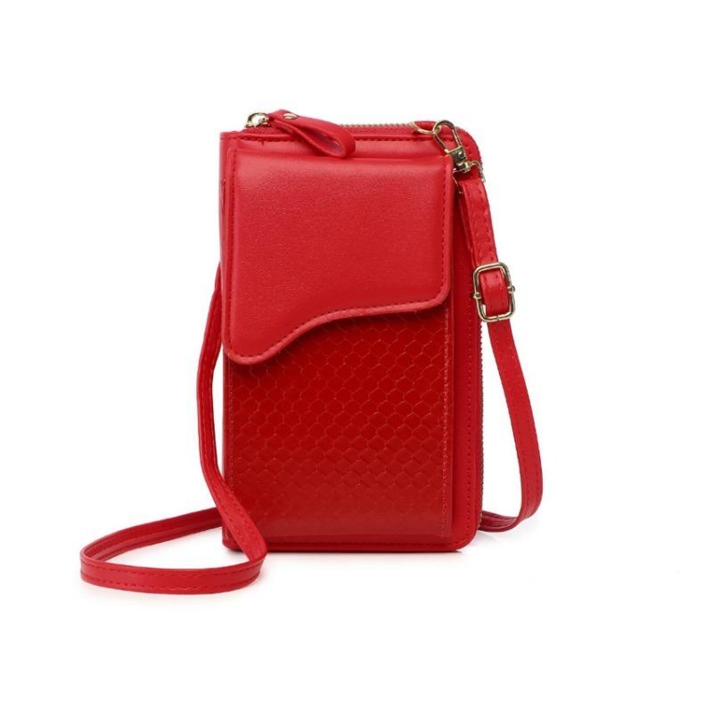 Women Solid Color Mini Shoulder Bag Multifunctional Purse Phone Casual Crossbody