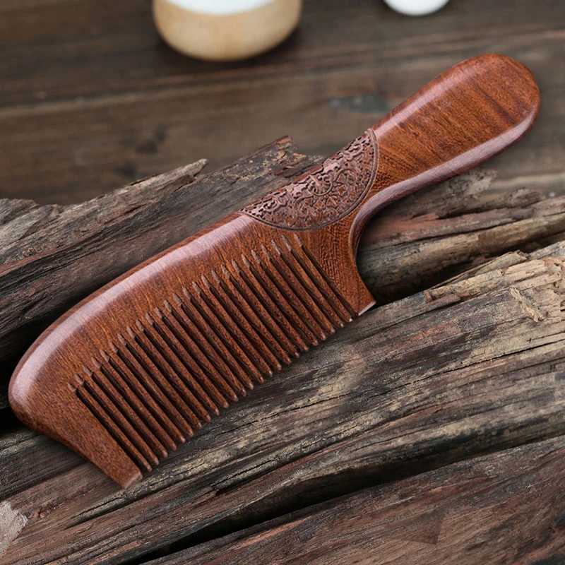 Home>Products>Black Gold Sandalwood>Ultra Narrow Fine Toothed Wooden Comb>Non Static Lice Beard Comb>Hair Styg W240813