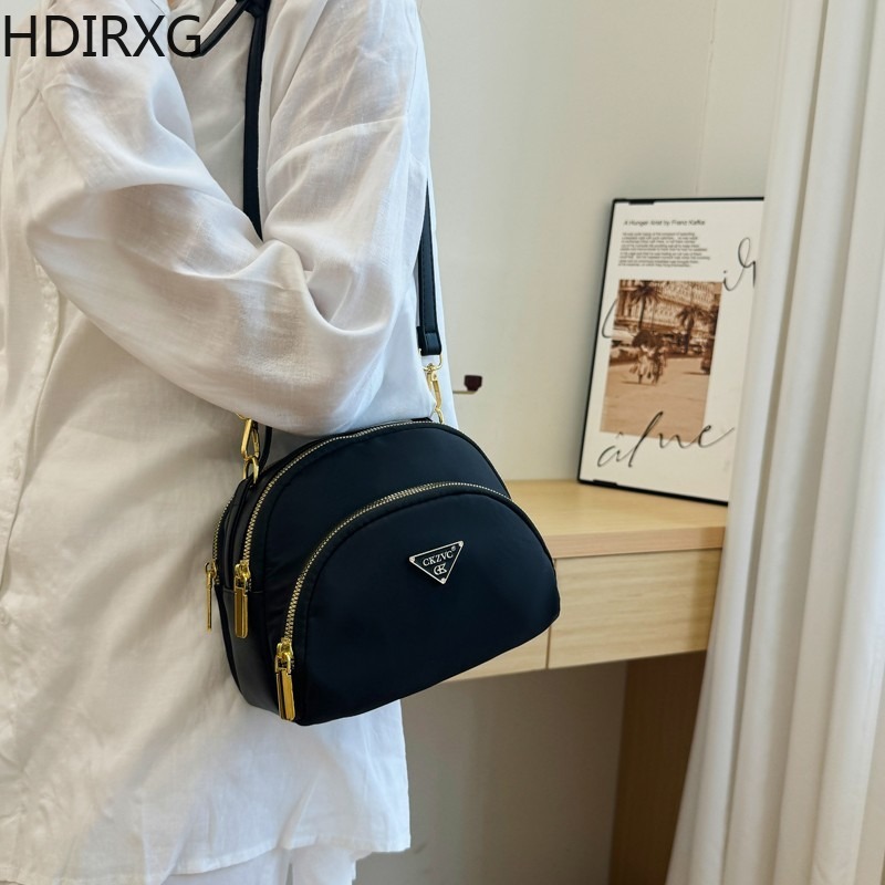 High Quality Shoulder Bags for Girl Woman's Handbag Simple Crossbody Casual Messenger Bag Female Cool New Bags Multiple Layers