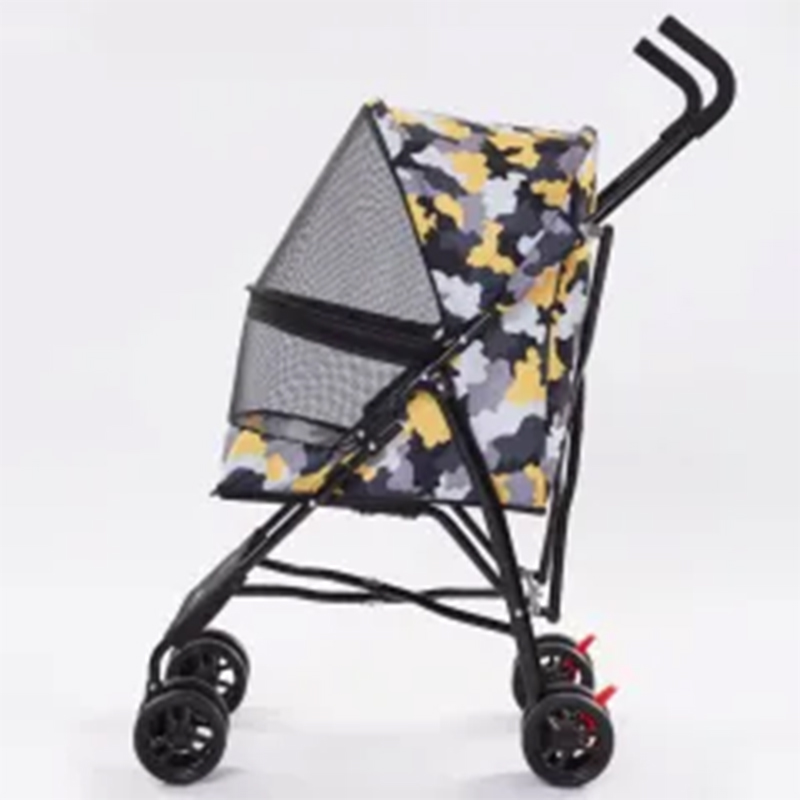 Portable Collapsible Pet Carriage for Stress-Free Outings
