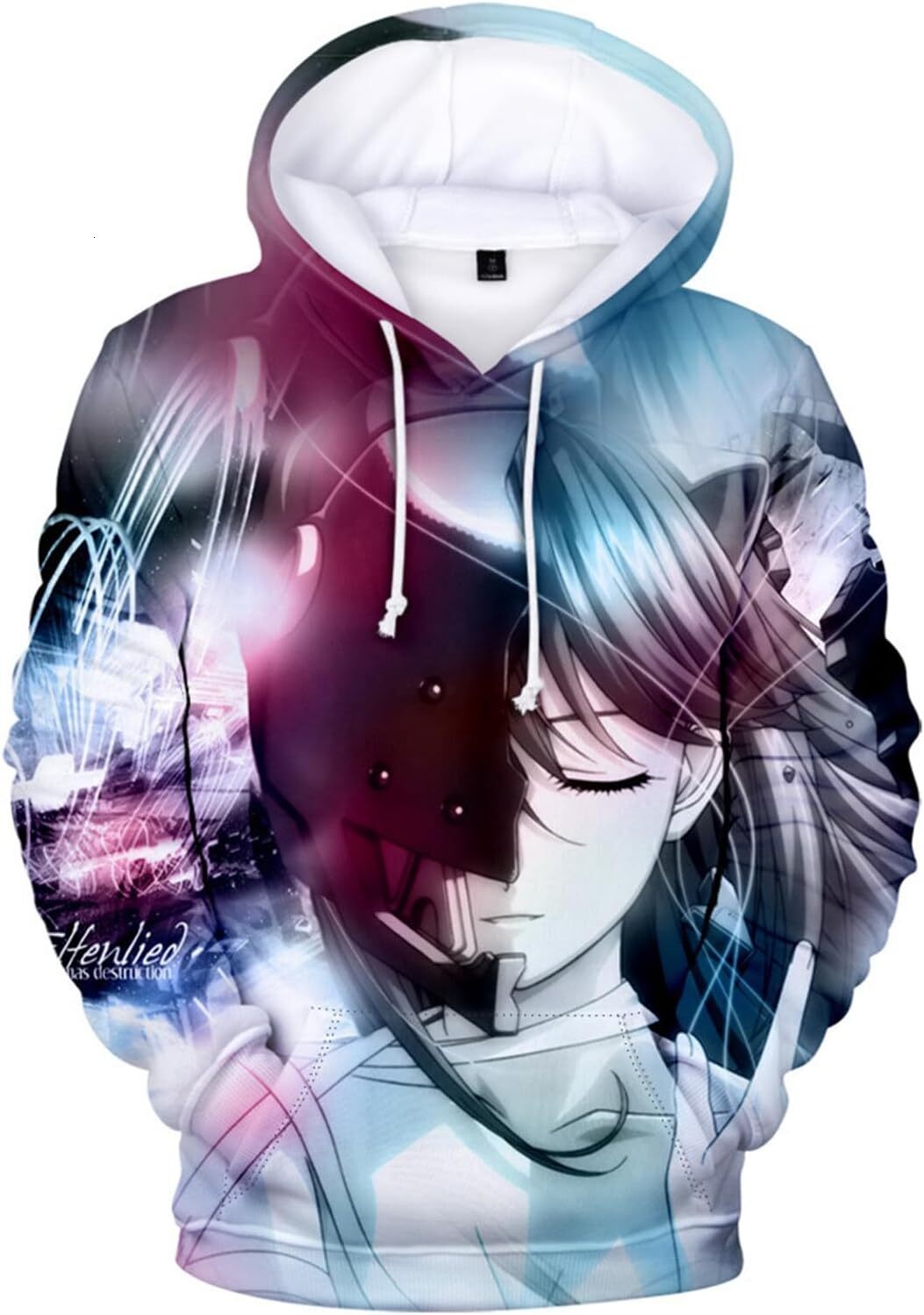 Hoodie for Mens Womens Anime Elfen Lied Hoodie Sweatshirt Jacket Sweater 3D Printing Costume Pullover Fleece Graphic Trendy patterns