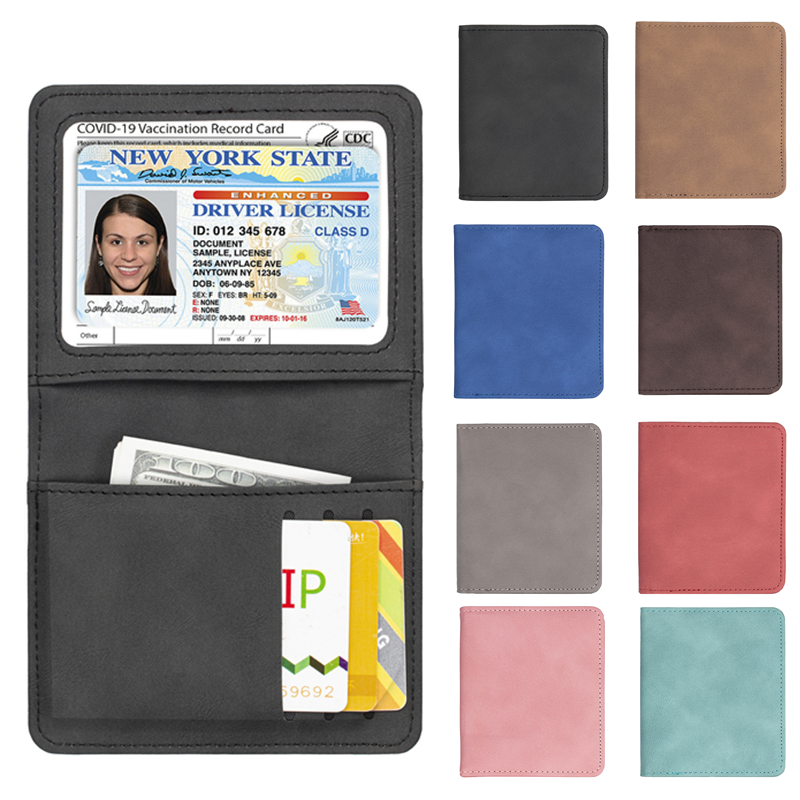 Mini Men Card Holder Wallets Zipper Coin Pocket Slim Magic Male Wallet Quality PU Leather Credit Bank Card Case Small Men Purses