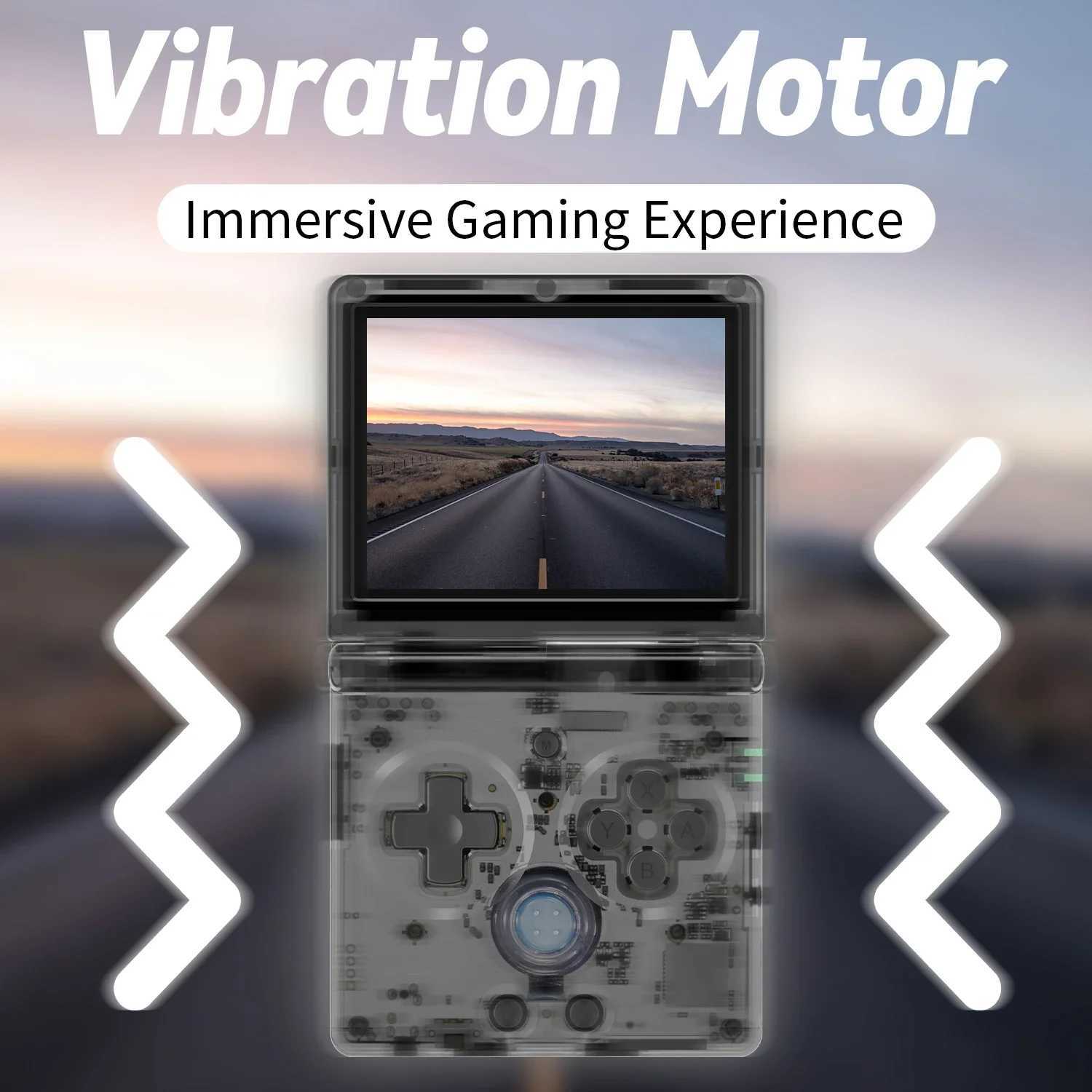 Game machine ANBERNIC RG35XXSP Flip Game Console 3.5 IPS Sn Mini Output WiFi 4.2 E-book Linux Video Console Player Gifts Z241107