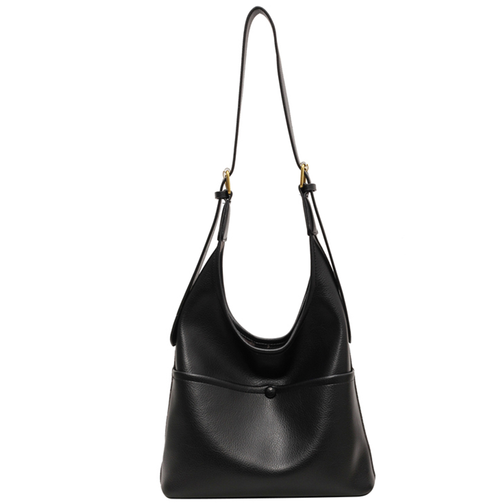 Shoulder Bag for Women Slouchy Crossbody Bag PU Leather Adjustable Strap Hobo Bag Magnetic Closure Tote Bag for Work Travel