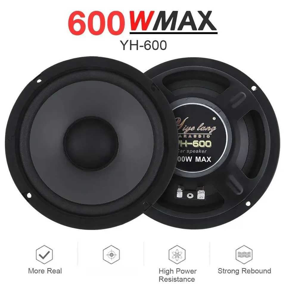 Car Audio 600W car audios accesorios inclinable speaker support 6 Inch2-Way Full Range Frequency Automotive Audio Music Stereo Speaker A H250118