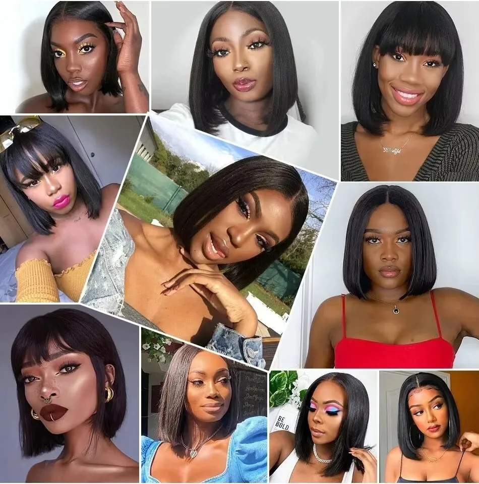 100% Really 13x4 Human Deep Wave Lace Front Hair Brazilian Wigs Curly HD Glueless Wig Straight Colored For Woman Pre Plucked 300Ddensity