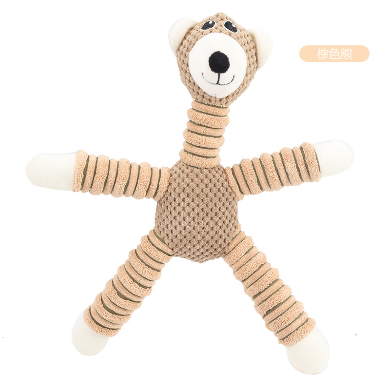 Wholesale Pet Suppliers Elephant Bear Pig Dog Cat Chew Toys