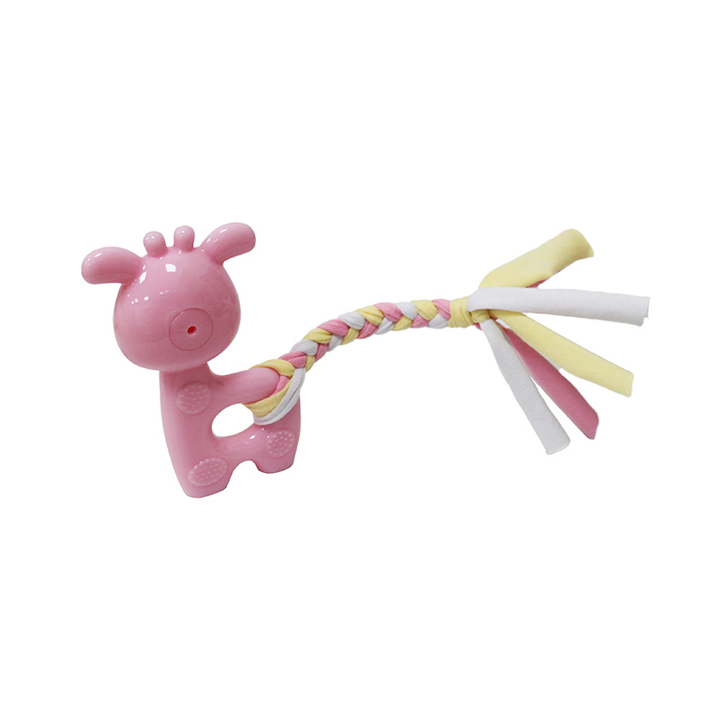 Wholesale pet new toys TPR Braided Fawn Pet Toys Fun Interactive Decompression Companion Chew Dog Toys