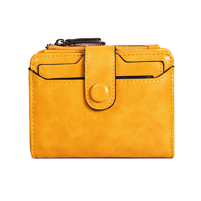 Wallet for Women Multiple Card Slots Student Fashionable Women's Wallet Korean Style Versatile Simple Short Wallet