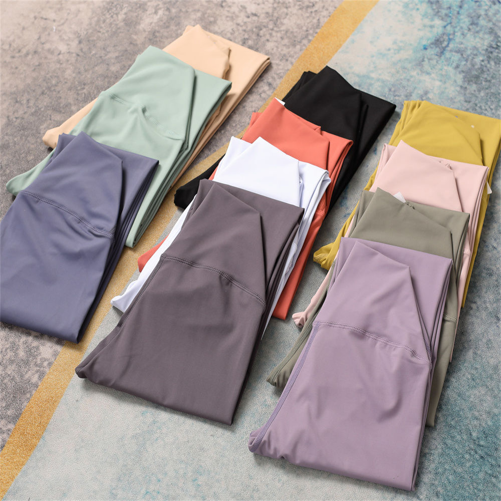 High Waisted Leggings for Women Buttery Soft Stretchy Full Length Tummy Control Workout Yoga Running T Shaped Pants Plus Size 25 Inch Inseam