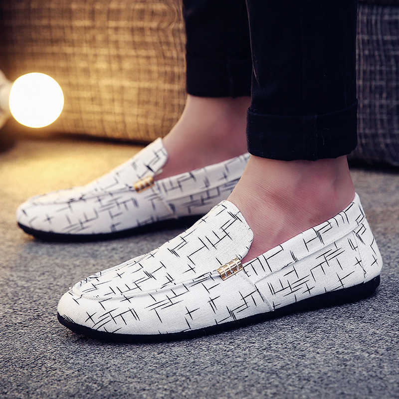 Social Boy Pea Shoes Mens Canvas Shoes One Step Lazy Shoes Mens Local Shoes Casual Shoes Mens Trendy Mens Shoes