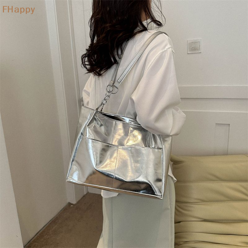 Large Capacity Bag Trendy And Versatile One Shoulder Handbag Commuting Tote Bag