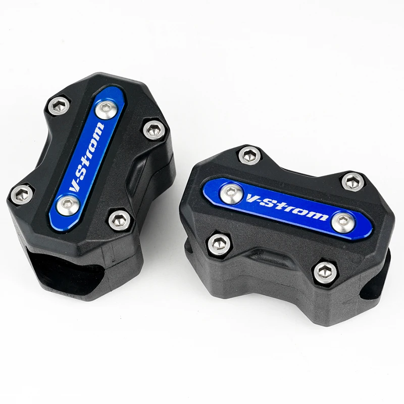v strom 650 dl Crash Bars Engine Bumper Protective Block For Suzuki Vstrom 650 1000 v-strom 1050 xt DL650 DL1000 dl250 vstrom650