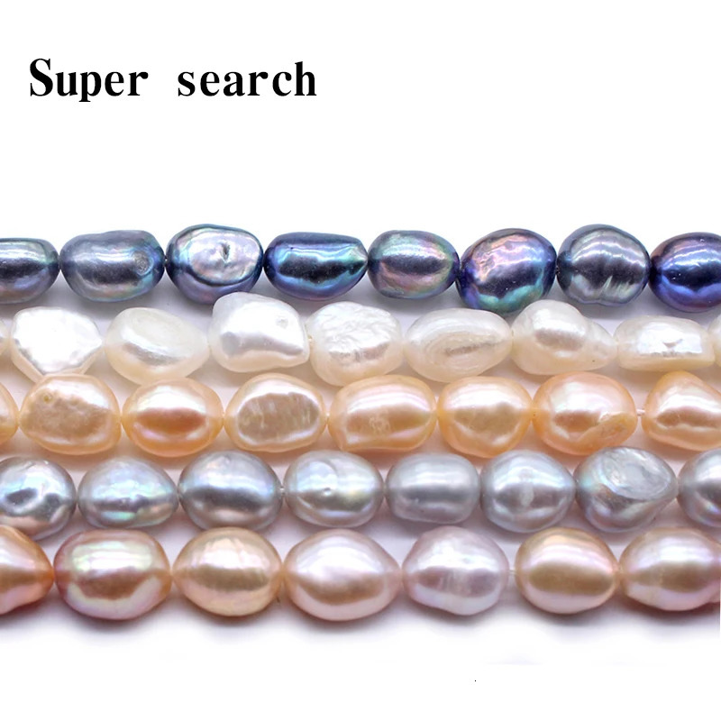 100% Natural Freshwater Pearl Beads Baroque Pearl Beads Used for Jewelry Making DIY Charm Pearl Bracelet Necklace 5-11mm Necklace 241108