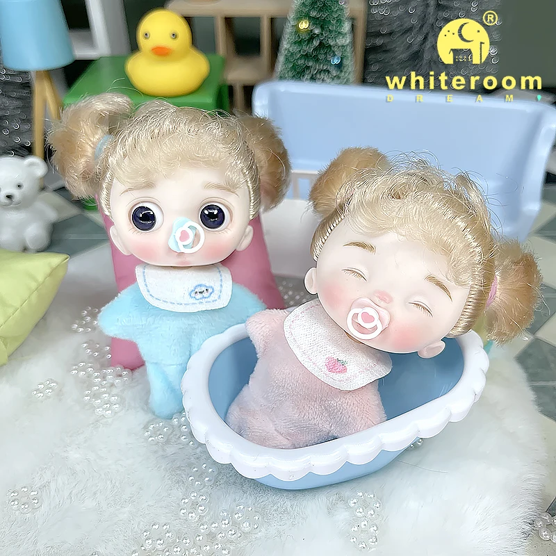 Girls OB11 For Toys BJD Doll Clothes Baby Cute Smiling Reborn doll Doll Make-up Body Cute 1/12 Dolls Toys for Girls Gifts Kids smile