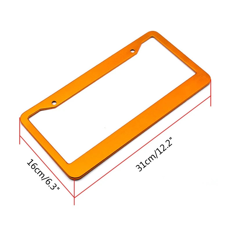 Highlighting for Cars Truck Decor Full-frame new Products 2025 License Plate Frame Simple