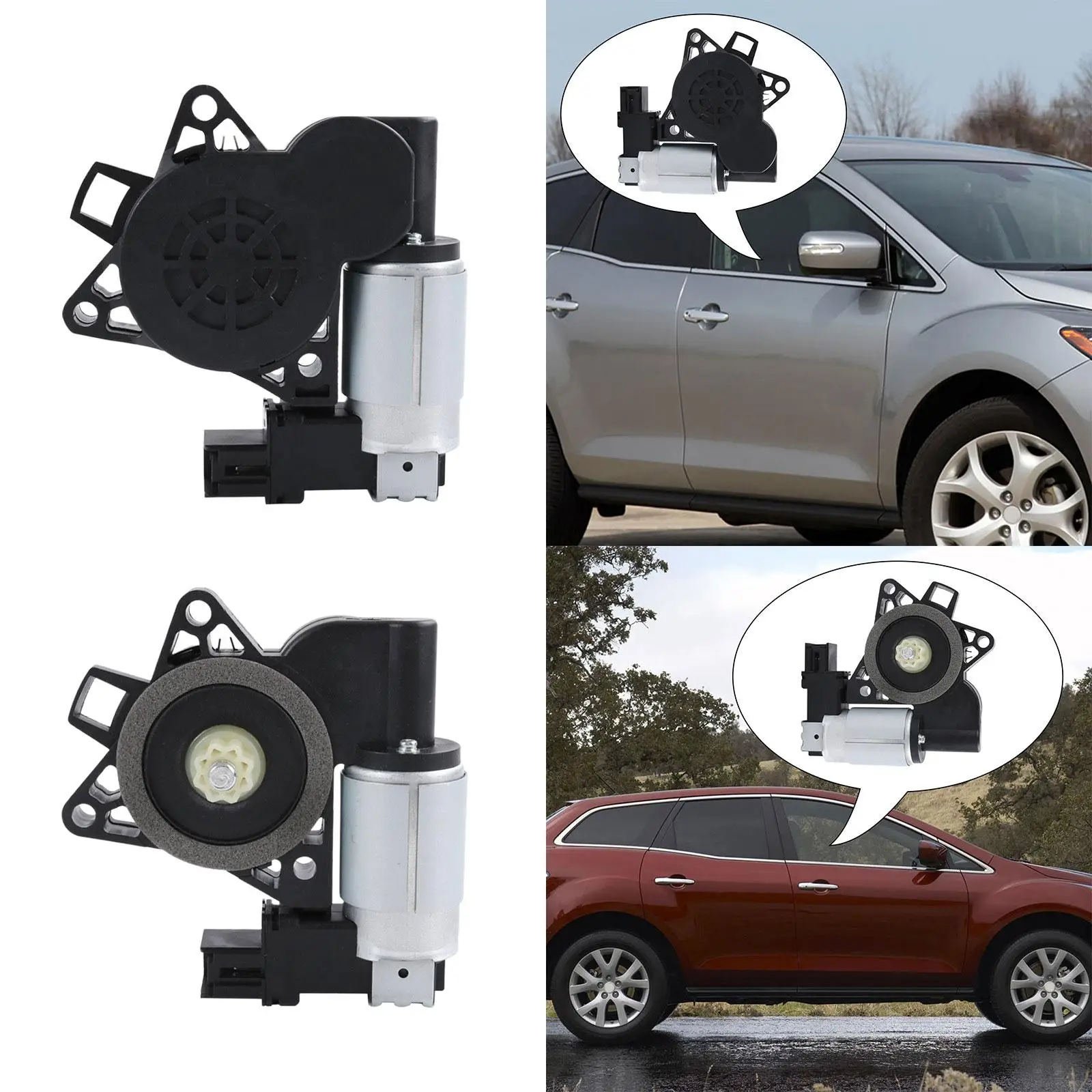 Window Lifter Regulator Power Motor Replaces Accessories Side Window Motor for Mazda CX-7 6 RX-8 smile