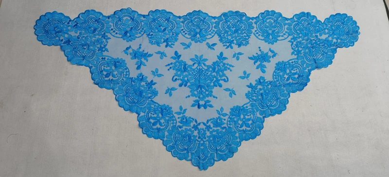 Triangular Veil new 2025 Lace Chapel Shawl Women Head Covering Catholic Veil
