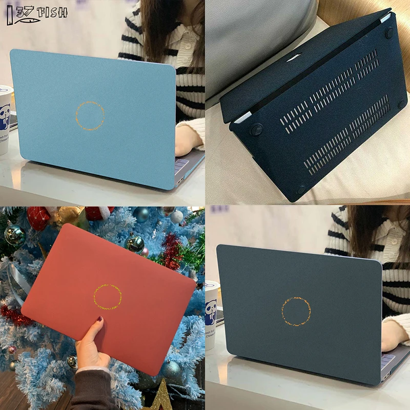 Case Book Laptop For Pro 13 M1 Chip A2338 Hollowed Out Type Cover For Pro 13.3 A1706 ddmysmile A1708 A1989 A2159 A2289 A2251 Bag Shell Smile .3