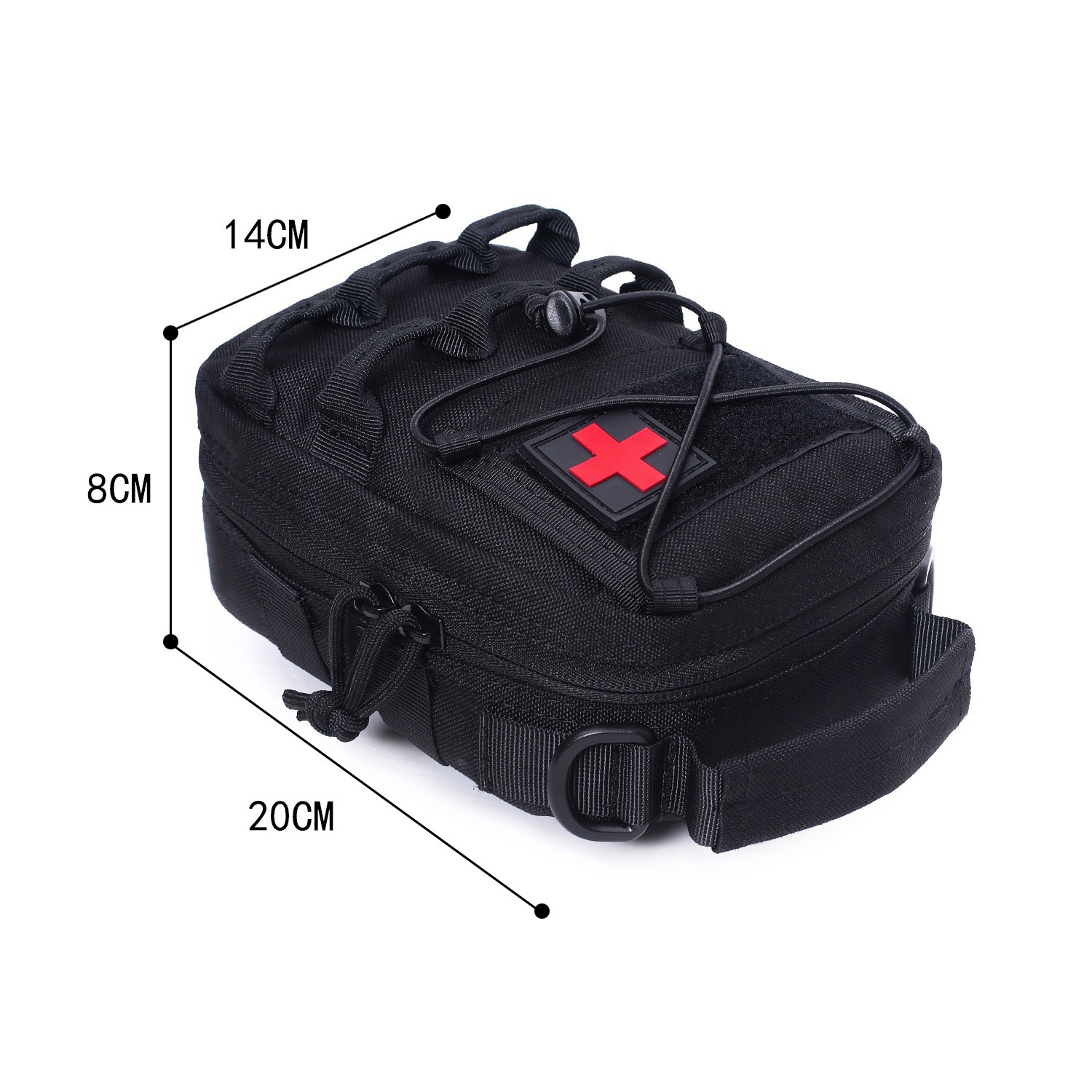 Aid First Tactical Molle Kit Bag EDC Medical Pouch Survival EMT Emergency Tool Bag Waist Pack Military Camping Hunting Pouch smile