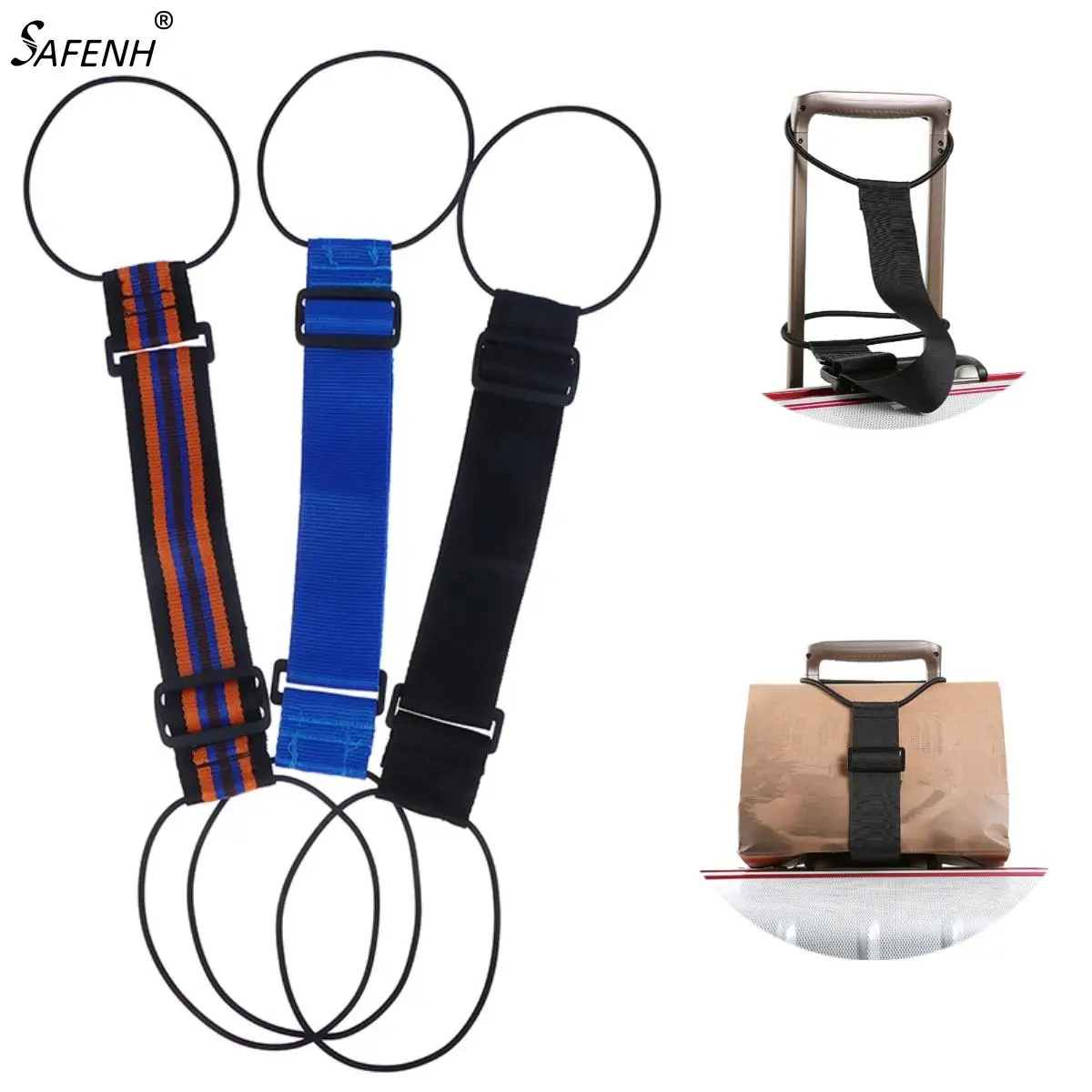Strap 11cm Lage Travel Elastic Adjustable Carrier Strap Baggage Bungee Suitcase Belt Travel Security Carry On Straps smile