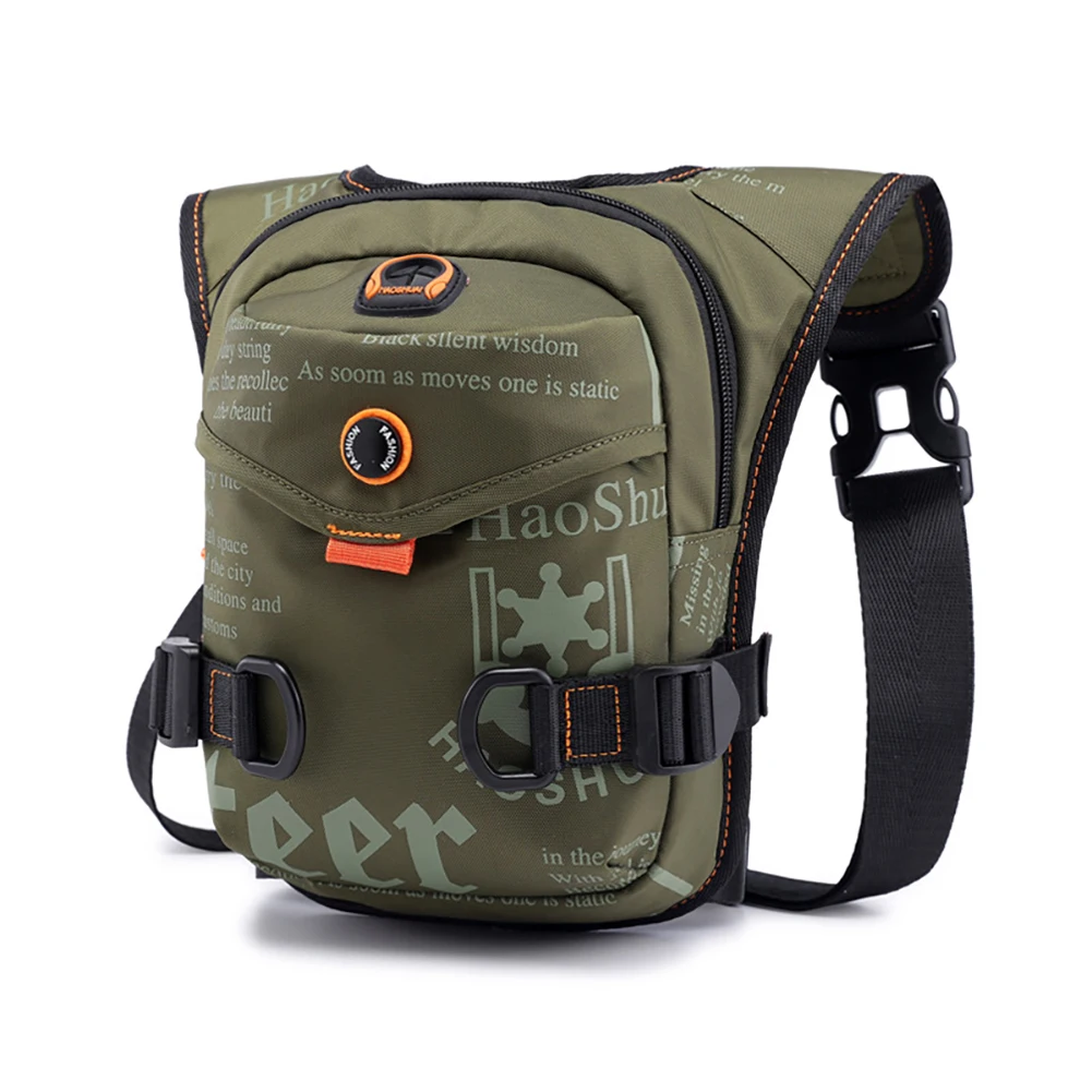 Bags Waterproof Men Messenger Crossbody Chest Fanny Pack Adjustable Large Capacity Accessories for Outdoor Sports Travel smile