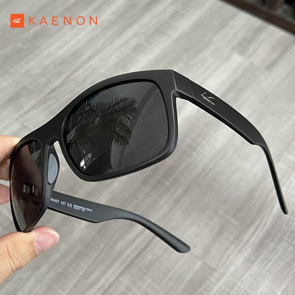 Brand KAENON BURNET XL Polarized Sunglasses Men Eyewear Party Driving Fishing Women Sun glasses TR90 Square UV400 8 Colors