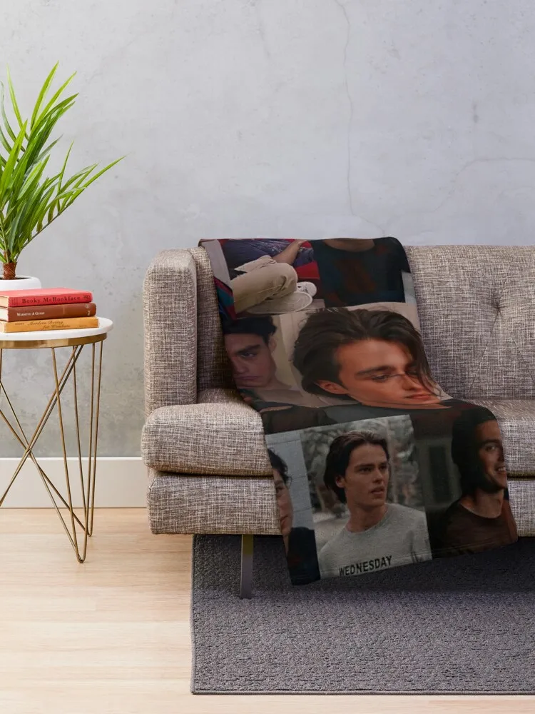 Felix Blanket Mallard Throw Flannel Blanket Flannel Fabric smile