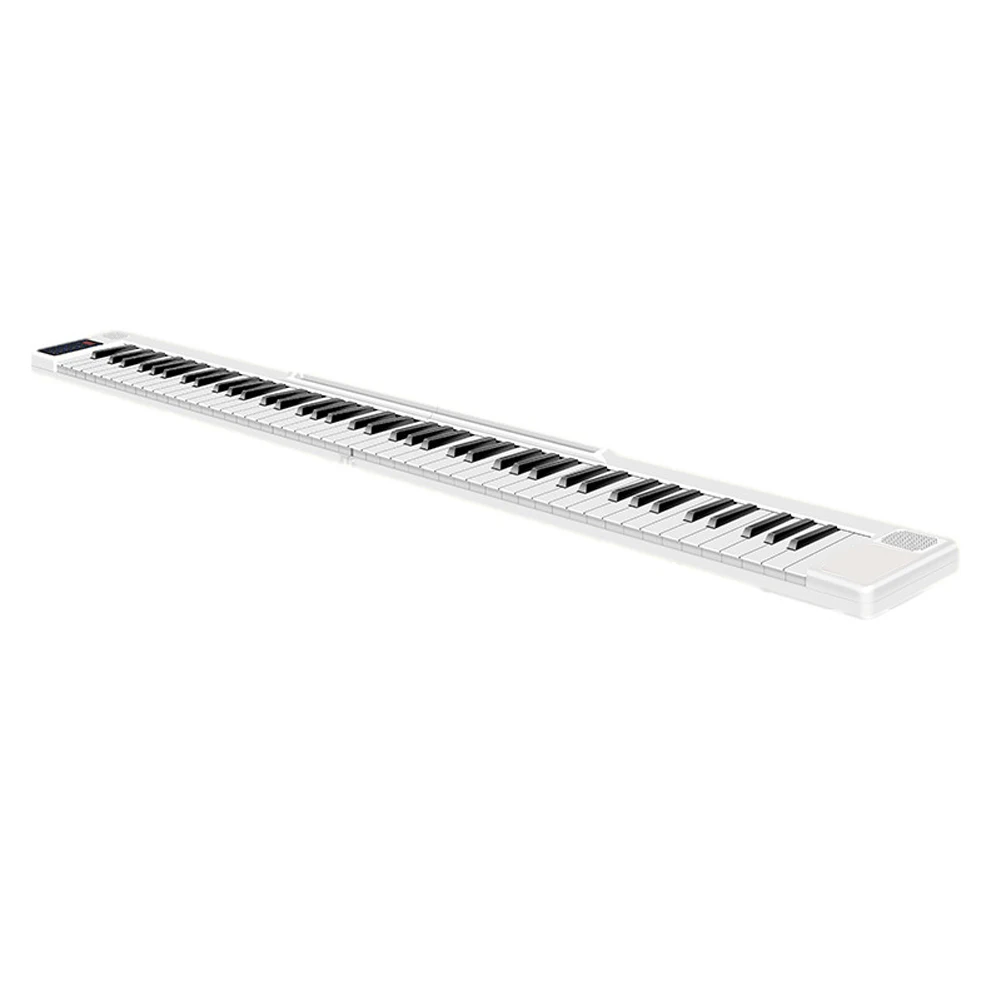 Portable 88 Keys Foldable Electric Piano Digital Piano Multifunctional Electronic Keyboard Piano for Piano Student Beginners