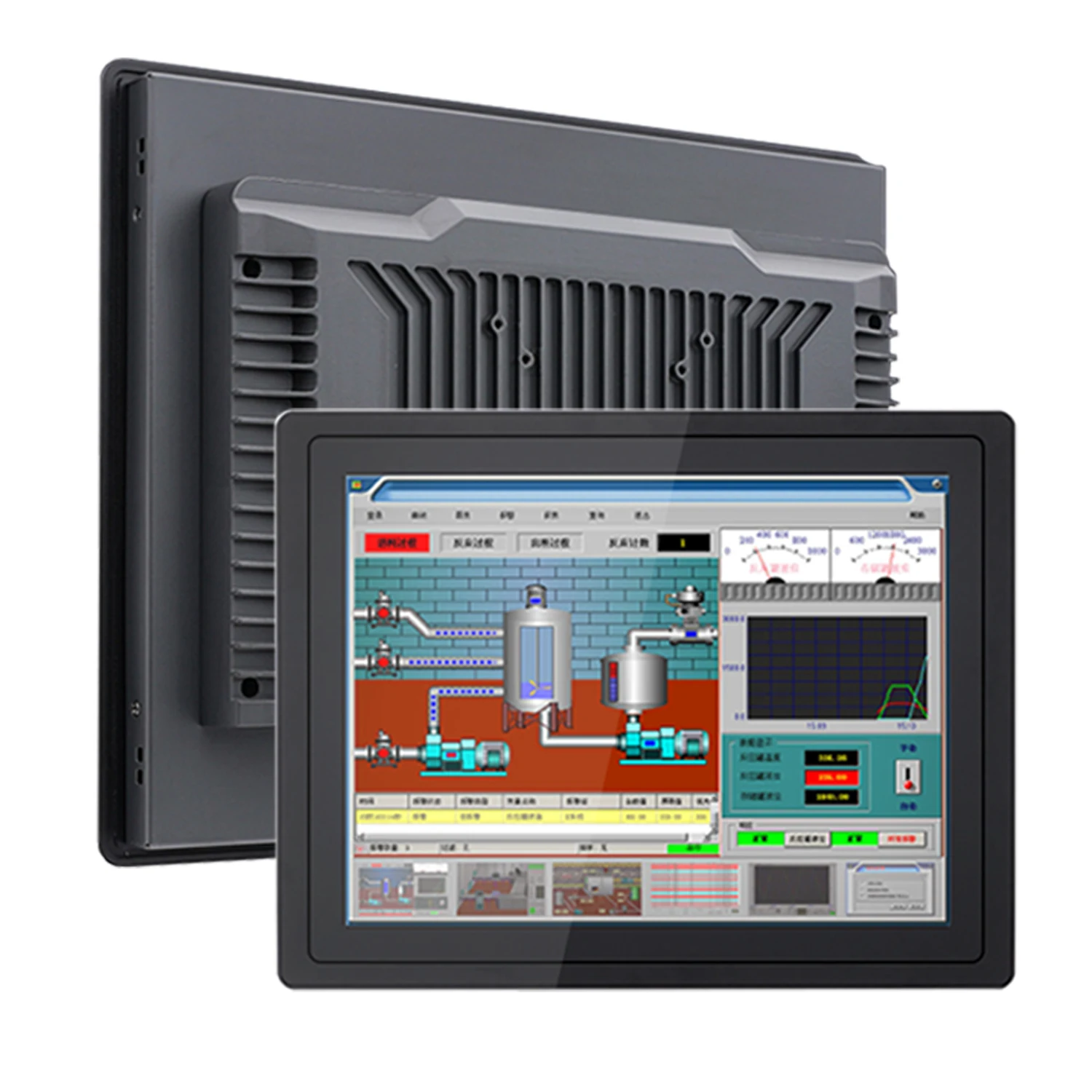 17 19 Inch Industrial Computer All in One PC with Capacitive Touch Screen 21.5" Embedded Mini Tablet Panel Wifi for Win 10 Pro