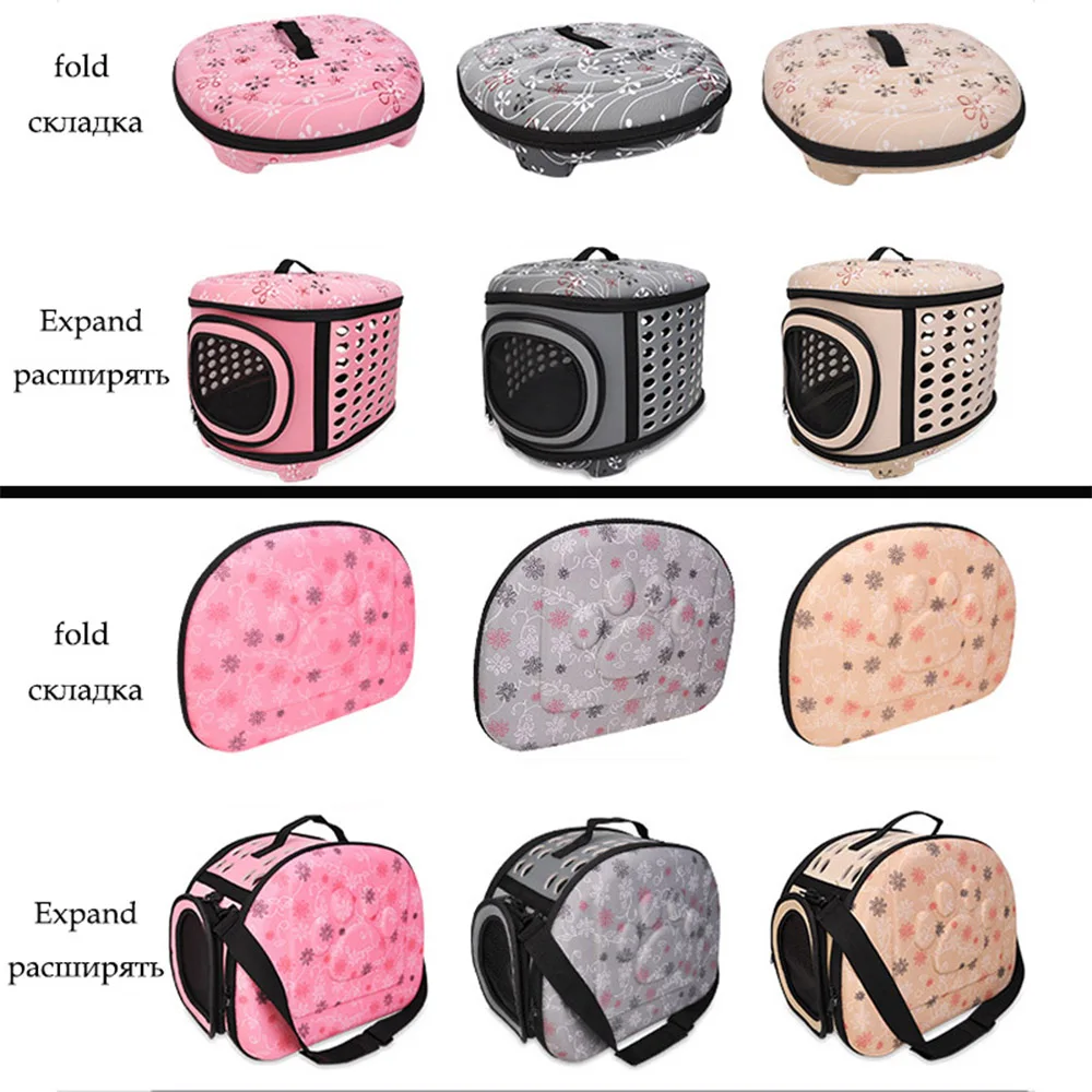 Others Dog Carrier Breathable Cat Carrier Bags Foldable Pet Bags Pet Carrier Small Dog Carrier Bag Cat Fanshional Design Externide Bag Cat Pack Dog H2