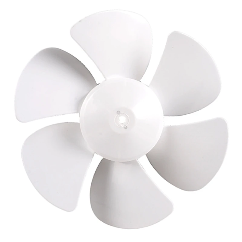 RV Vent Fan Blade White 6" 8" 10" 12" Replacement Fan Blade Round Bore RV Fan Blades for Bathroom Roof Vent Range Hood